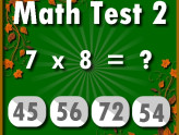 Math Test 2