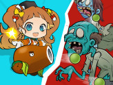 Plant Girl Defense Zombie