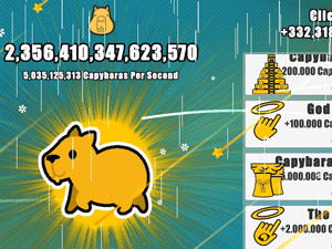 Capybara Evolution: Clicker em Jogos na Internet