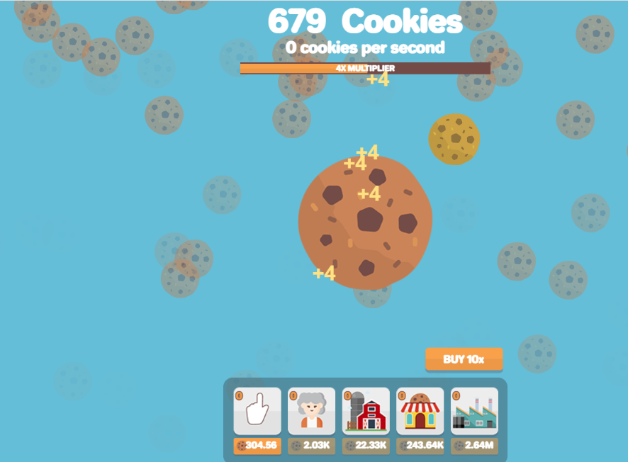 Cookie Clicker Unblocked Game New Tab