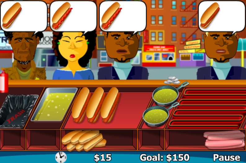 HOT DOG BUSH jogo online gratuito em